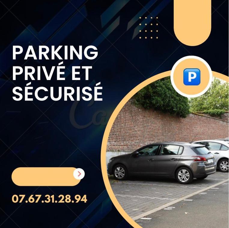 Le Carnot Appartement Avec 2 Chambres Separes Et Parking Privatif Et Securise Arras Buitenkant foto