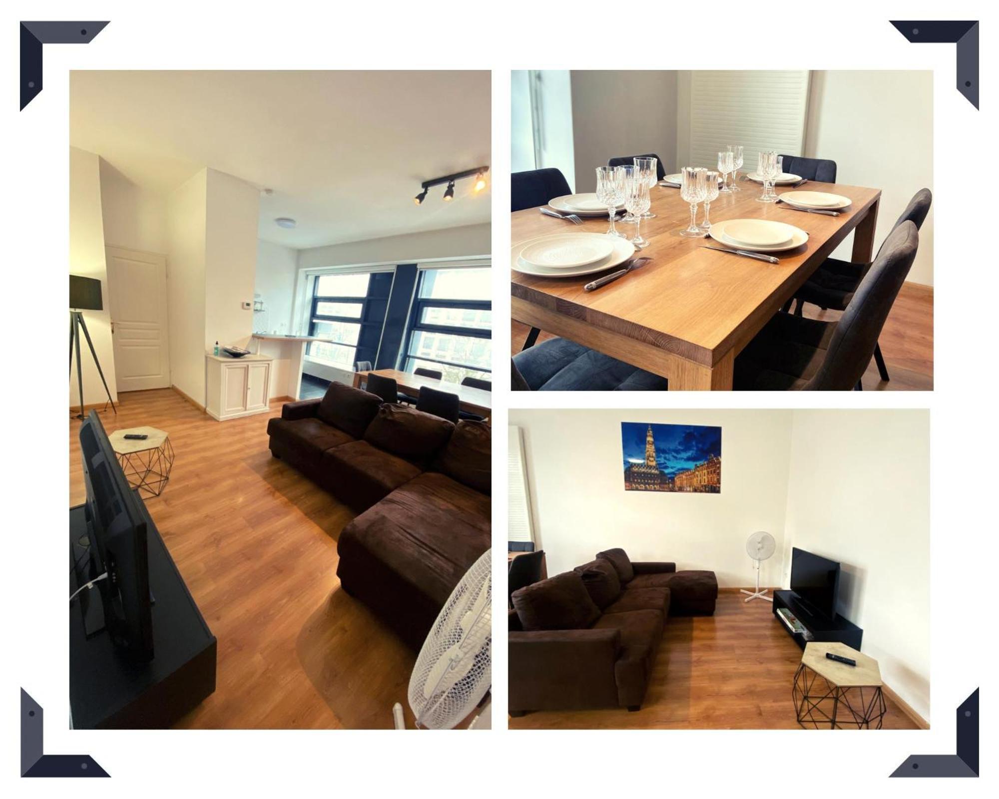 Le Carnot Appartement Avec 2 Chambres Separes Et Parking Privatif Et Securise Arras Buitenkant foto